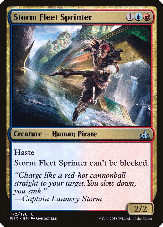 Storm Fleet Sprinter [Rivals of Ixalan] | Card Citadel