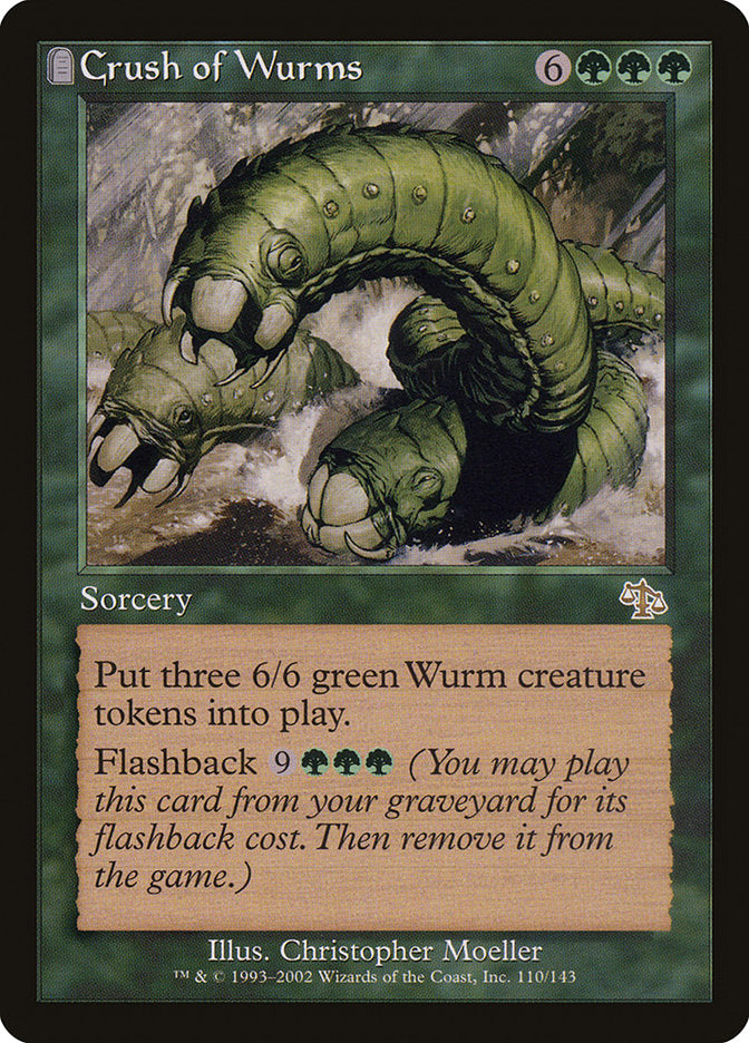 Crush of Wurms [Judgment] | Card Citadel