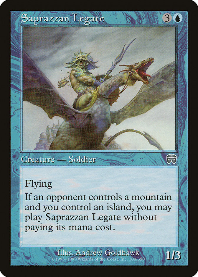 Saprazzan Legate [Mercadian Masques] | Card Citadel