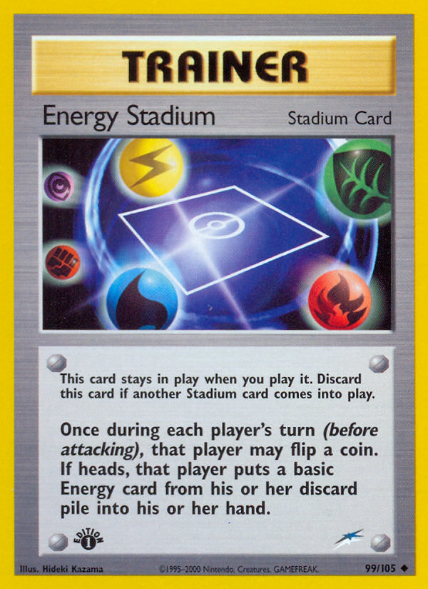 Energy Stadium (99/105) [Neo Destiny 1st Edition] | Card Citadel
