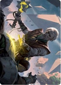 Expedition Healer Art Card [Zendikar Rising Art Series] | Card Citadel