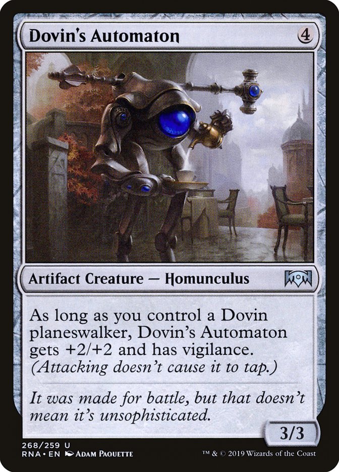 Dovin's Automaton [Ravnica Allegiance] | Card Citadel