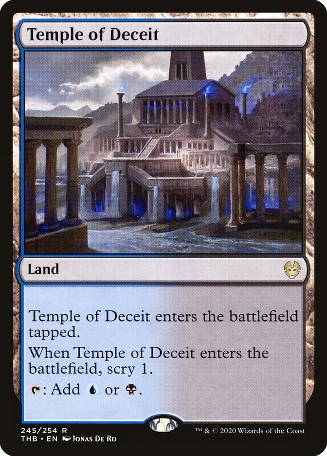 Temple of Deceit [Theros Beyond Death] | Card Citadel