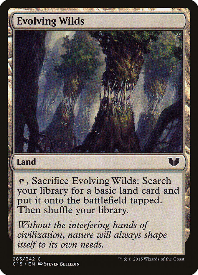 Evolving Wilds [Commander 2015] | Card Citadel