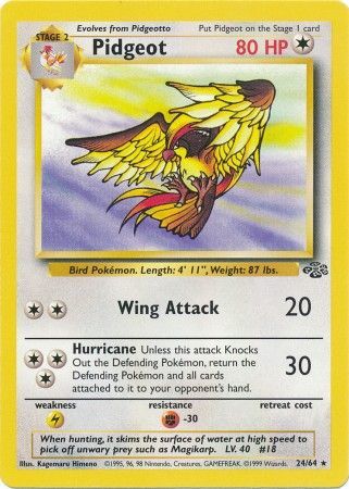 Pidgeot (24/64) [Jungle Unlimited] | Card Citadel