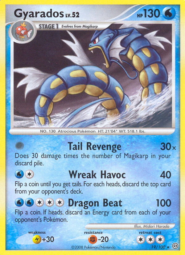 Gyarados (19/100) [Diamond & Pearl: Stormfront] | Card Citadel