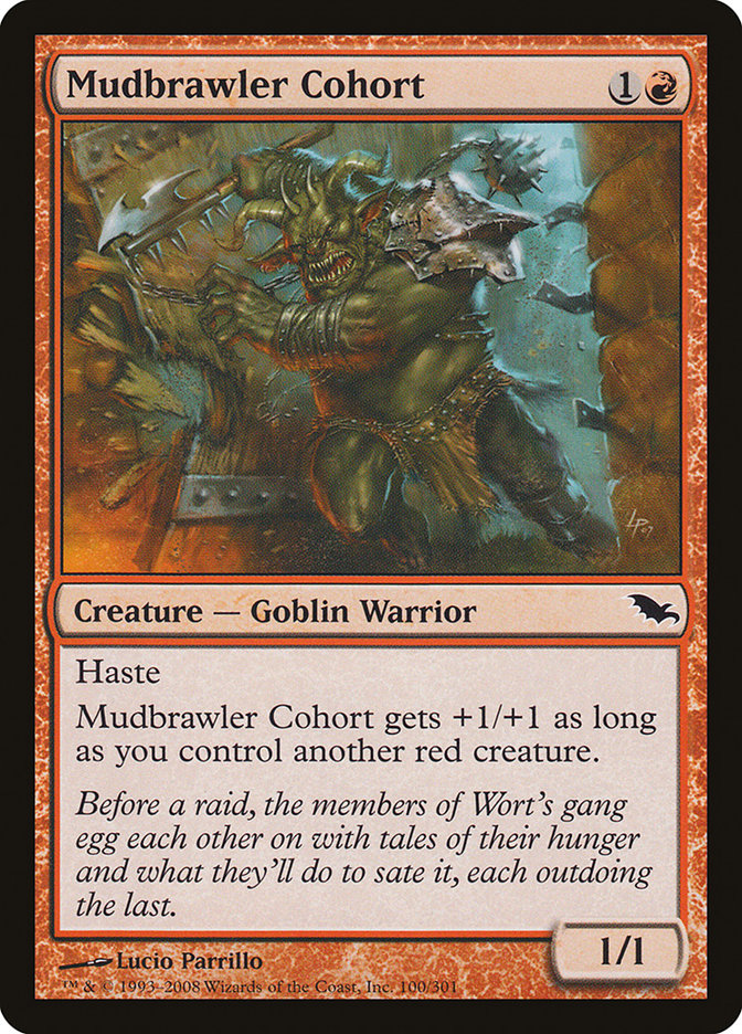 Mudbrawler Cohort [Shadowmoor] | Card Citadel