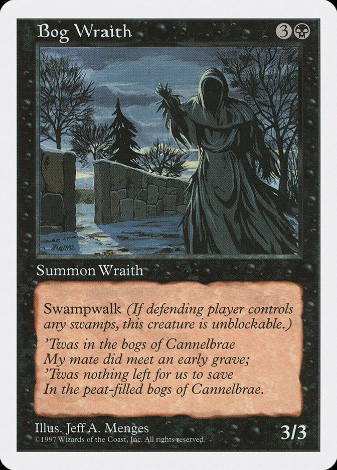 Bog Wraith [Fifth Edition] | Card Citadel