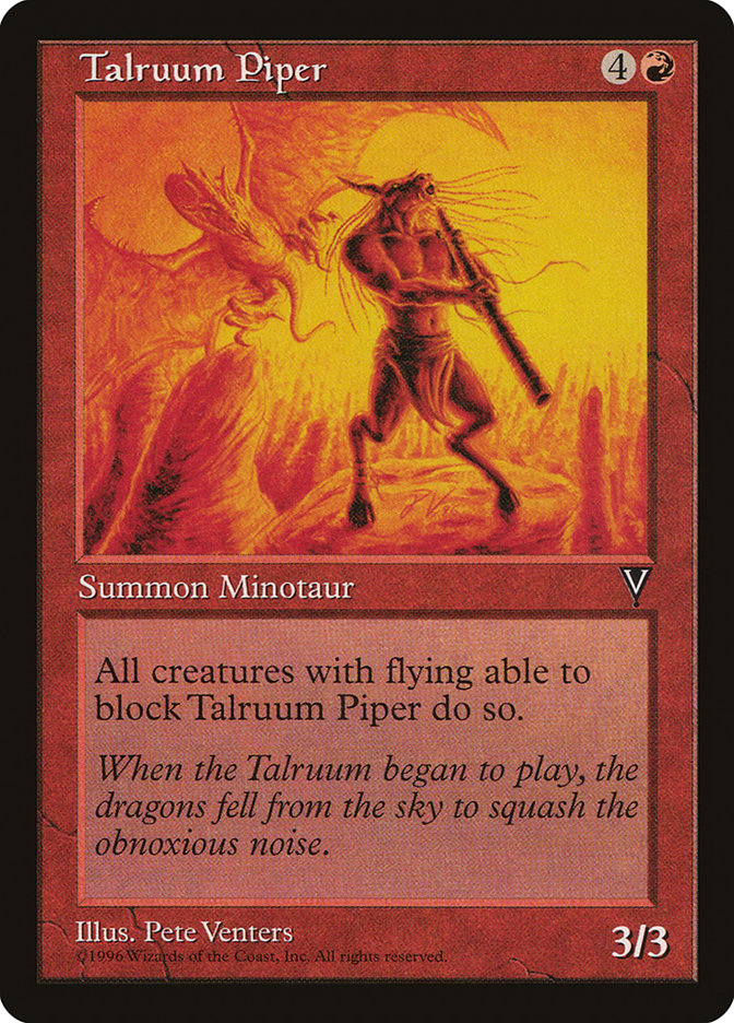 Talruum Piper [Visions] | Card Citadel