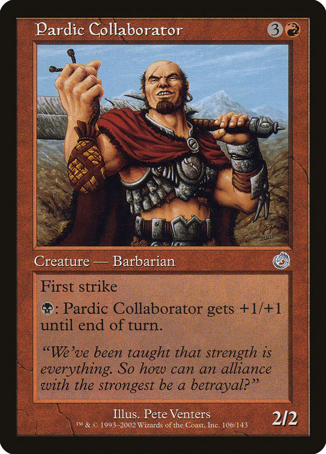 Pardic Collaborator [Torment] | Card Citadel