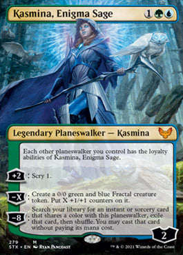 Kasmina, Enigma Sage (Extended) [Strixhaven: School of Mages] | Card Citadel