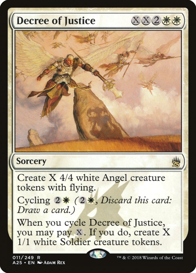 Decree of Justice [Masters 25] | Card Citadel