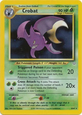 Crobat (4/64) [Neo Revelation Unlimited] | Card Citadel