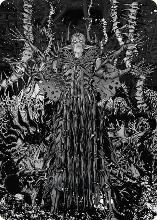 Nissa, Ascended Animist Art Card [Phyrexia: All Will Be One Art Series] | Card Citadel