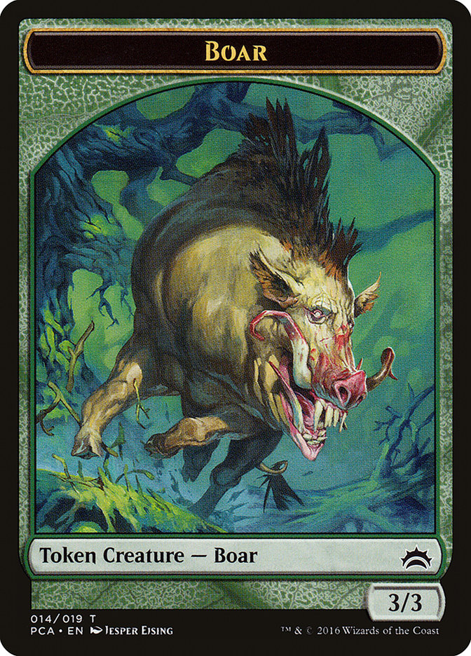 Boar [Planechase Anthology Tokens] | Card Citadel