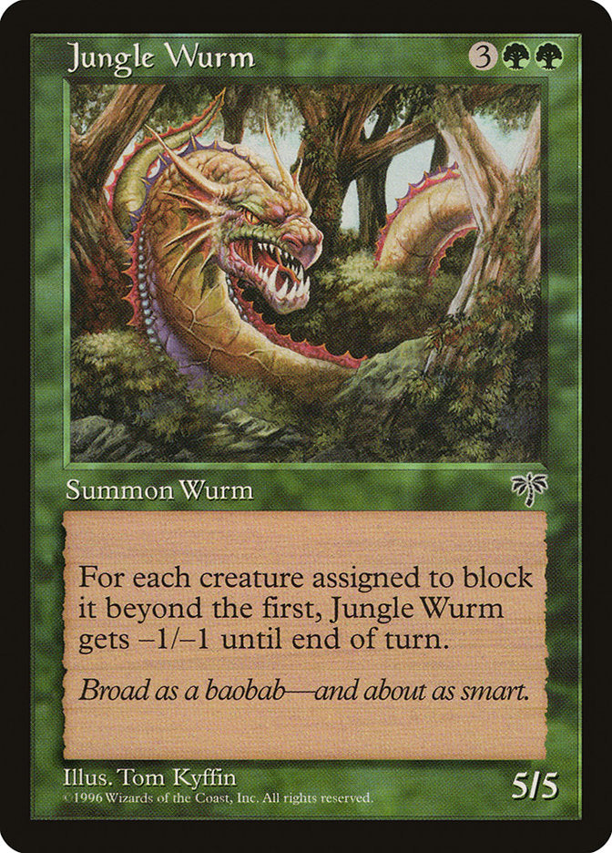 Jungle Wurm [Mirage] | Card Citadel