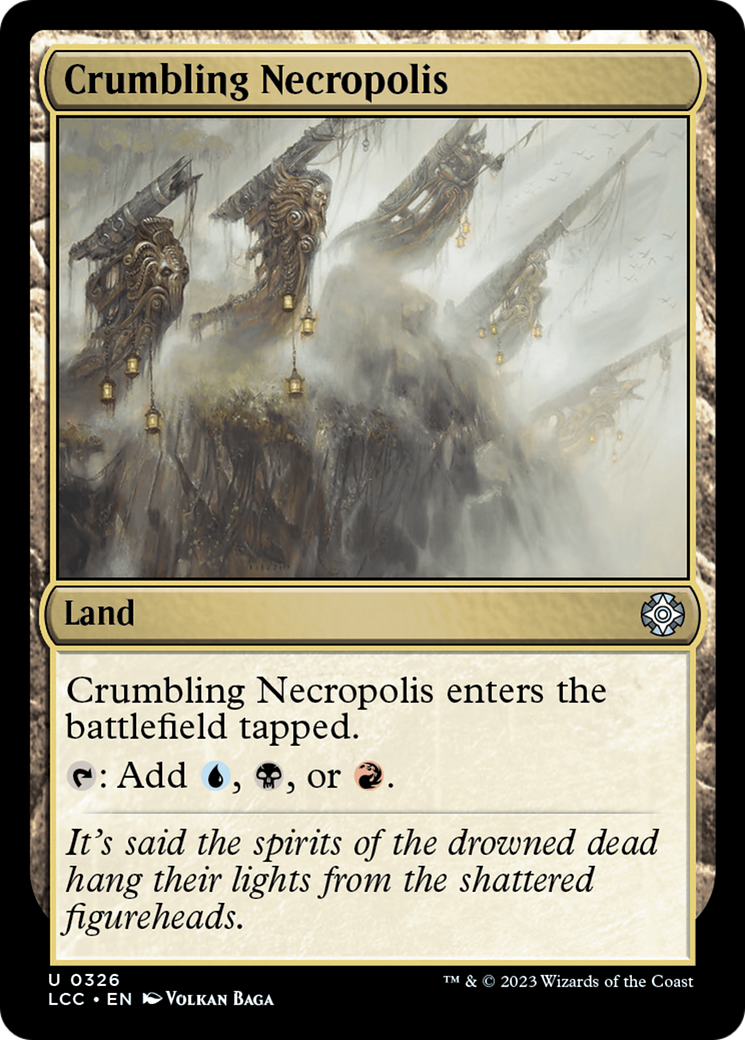 Crumbling Necropolis [The Lost Caverns of Ixalan Commander] | Card Citadel