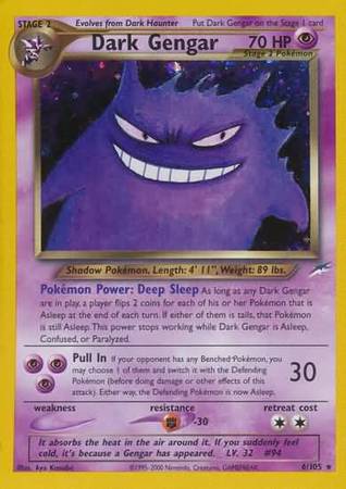 Dark Gengar (6/105) [Neo Destiny Unlimited] | Card Citadel