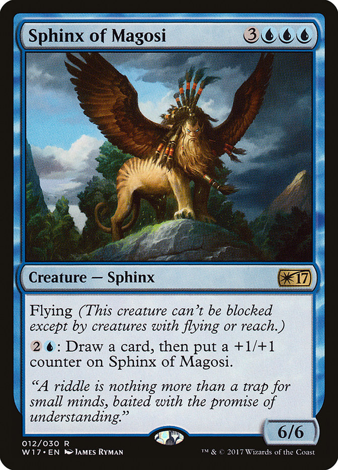 Sphinx of Magosi [Welcome Deck 2017] | Card Citadel