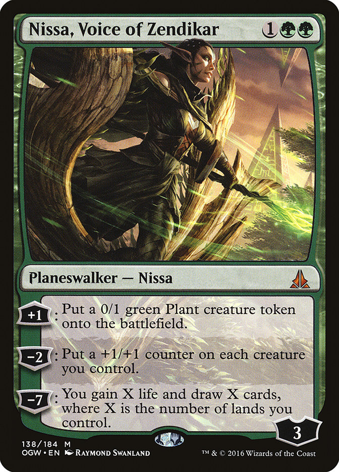 Nissa, Voice of Zendikar [Oath of the Gatewatch] | Card Citadel