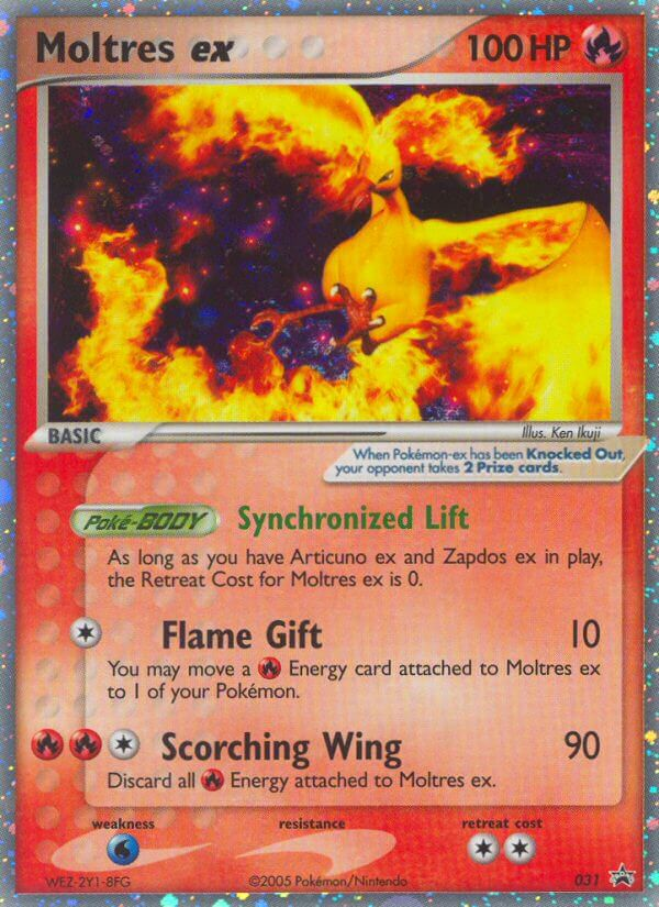 Moltres ex (031) [Nintendo: Black Star Promos] | Card Citadel