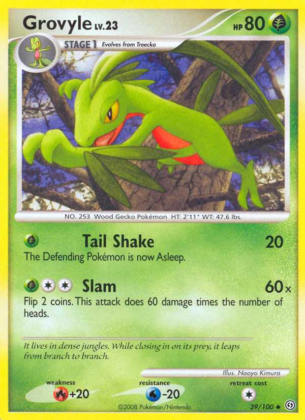 Grovyle (39/100) [Diamond & Pearl: Stormfront] | Card Citadel