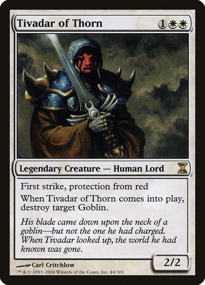 Tivadar of Thorn [Time Spiral] | Card Citadel