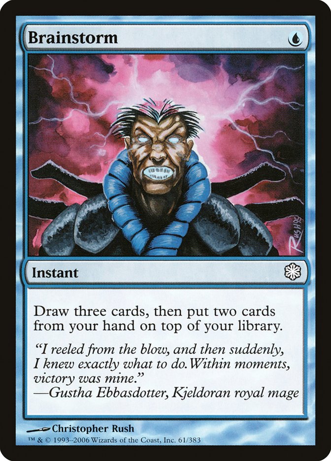 Brainstorm [Coldsnap Theme Decks] | Card Citadel