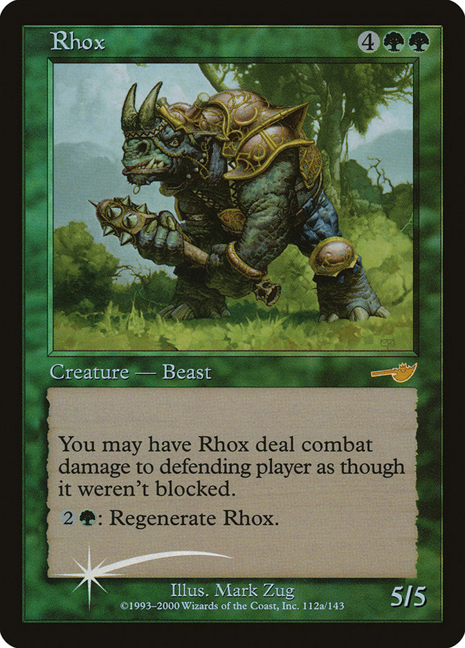 Rhox [Starter 2000] | Card Citadel