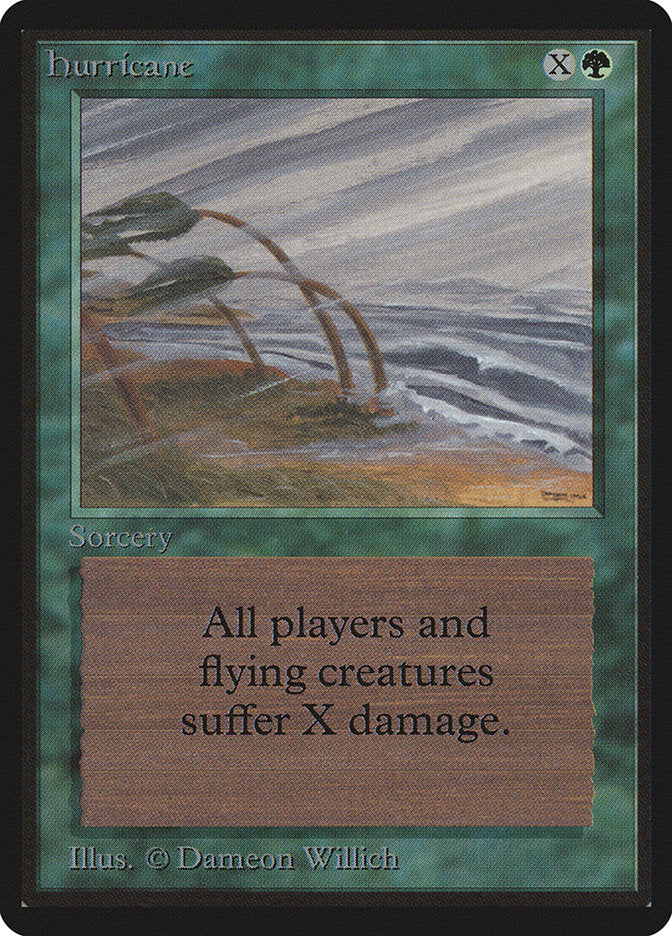 Hurricane [Limited Edition Beta] | Card Citadel