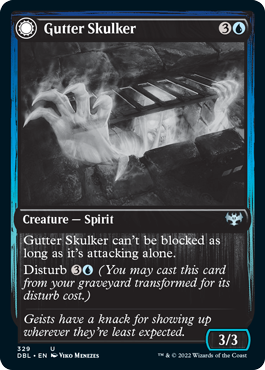 Gutter Skulker // Gutter Shortcut [Innistrad: Double Feature] | Card Citadel