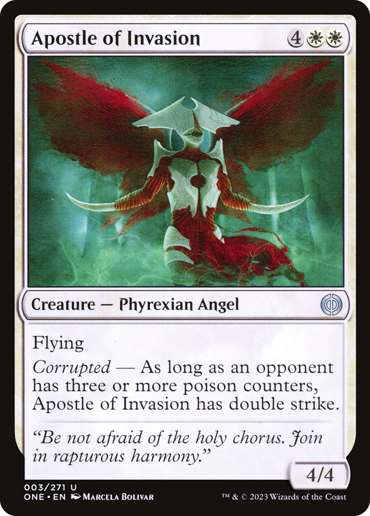 Apostle of Invasion [Phyrexia: All Will Be One] | Card Citadel