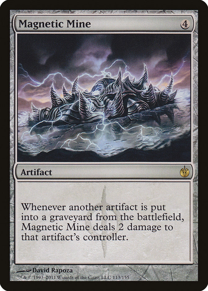 Magnetic Mine [Mirrodin Besieged] | Card Citadel