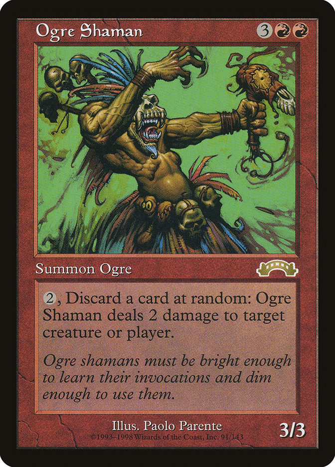 Ogre Shaman [Exodus] | Card Citadel