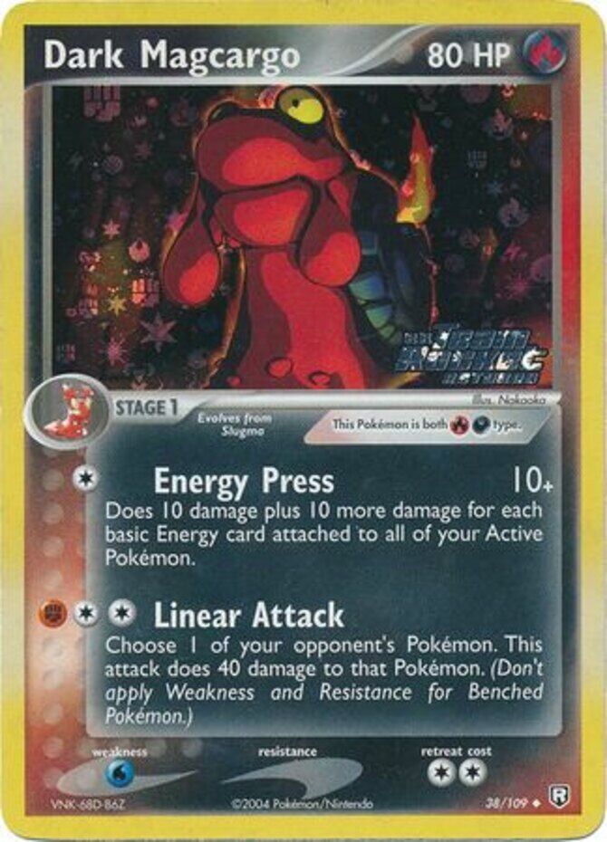 Dark Magcargo (38/109) (Stamped) [EX: Team Rocket Returns] | Card Citadel