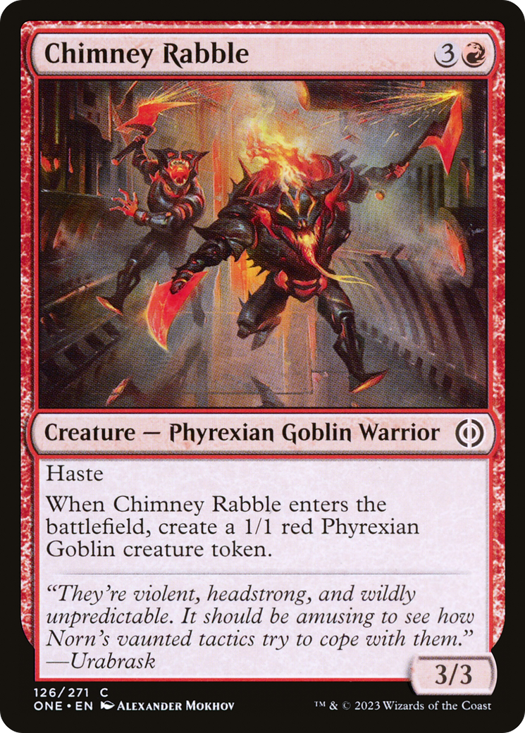 Chimney Rabble [Phyrexia: All Will Be One] | Card Citadel