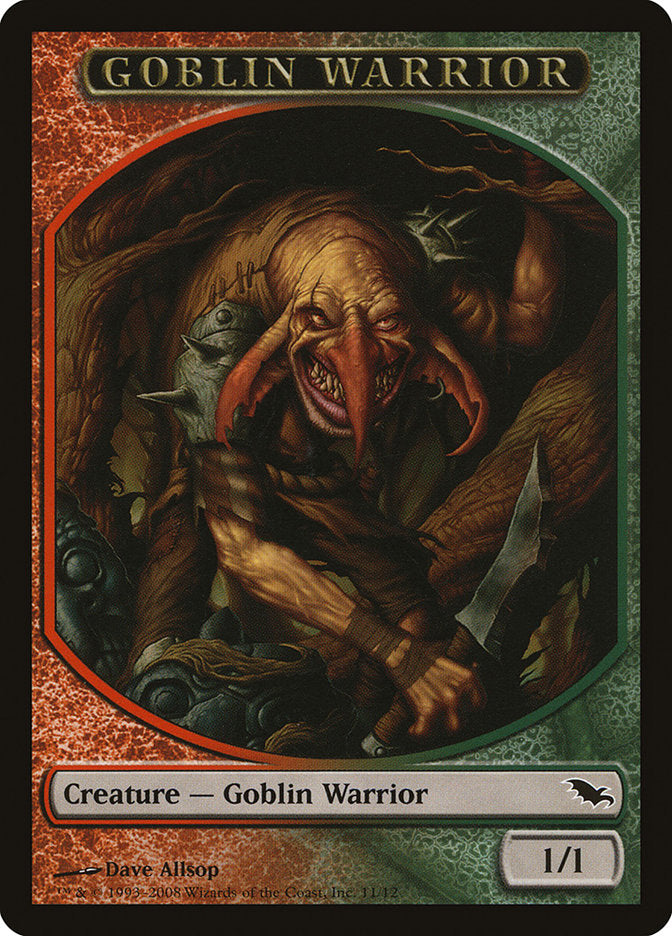 Goblin Warrior [Shadowmoor Tokens] | Card Citadel