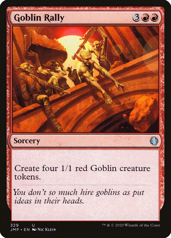 Goblin Rally [Jumpstart] | Card Citadel