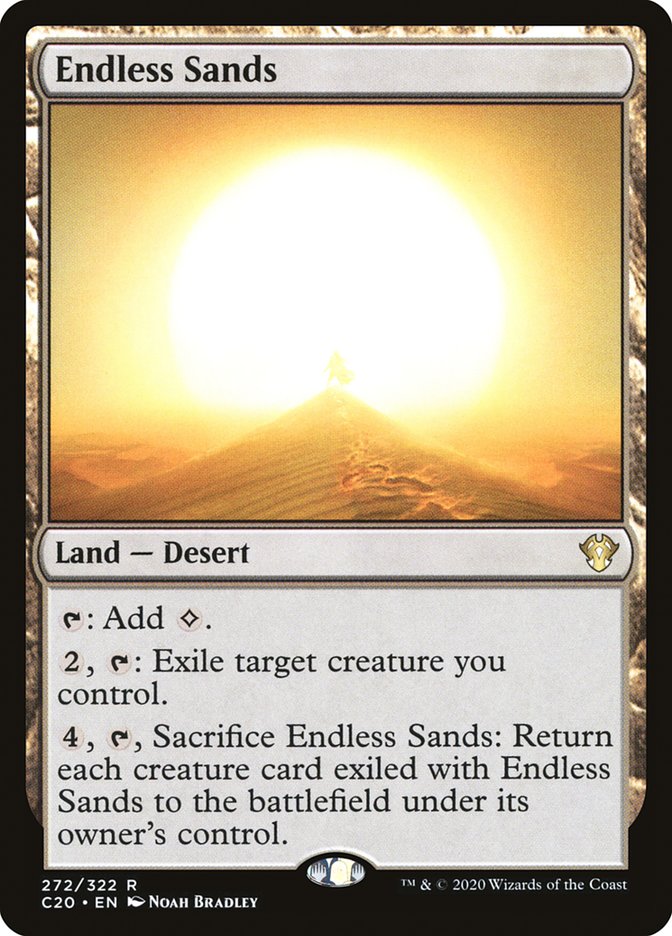 Endless Sands [Commander 2020] | Card Citadel