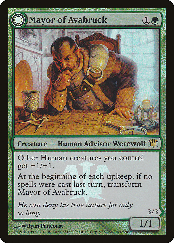 Mayor of Avabruck // Howlpack Alpha [Innistrad Promos] | Card Citadel