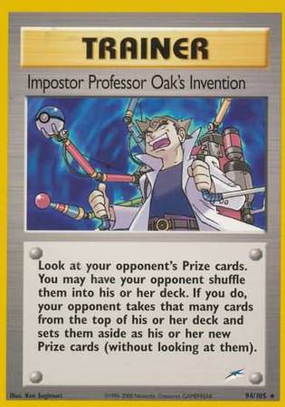 Impostor Professor Oak's Invention (94/105) [Neo Destiny Unlimited] | Card Citadel