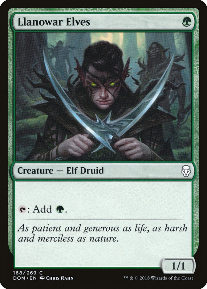 Llanowar Elves [Dominaria] | Card Citadel