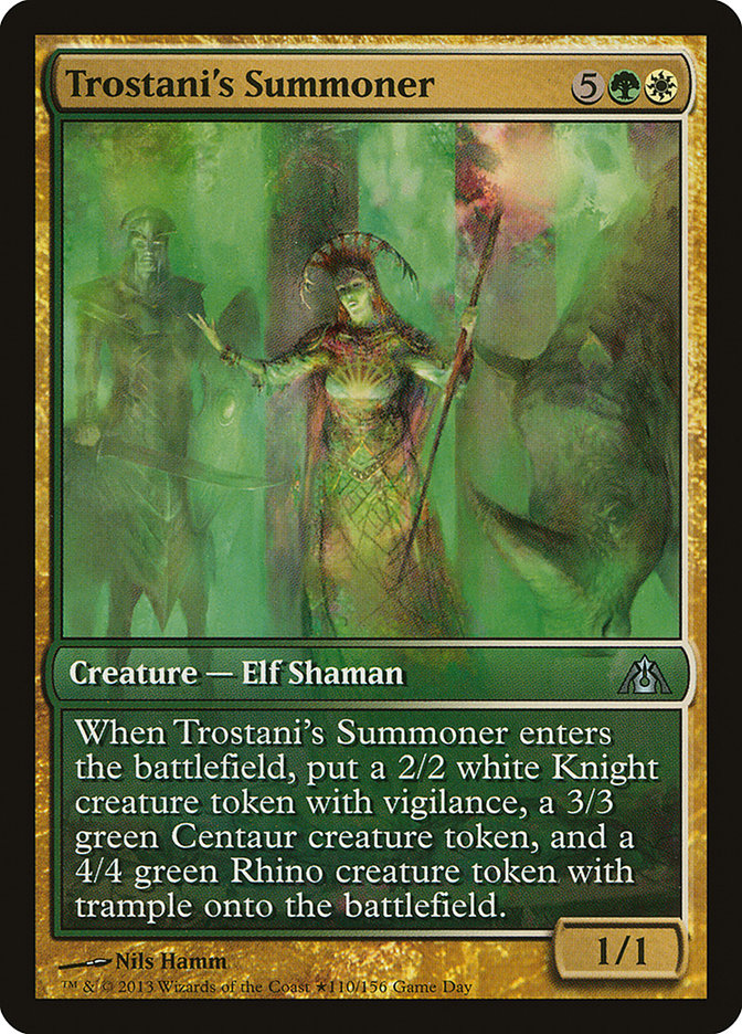 Trostani's Summoner [Dragon's Maze Promos] | Card Citadel