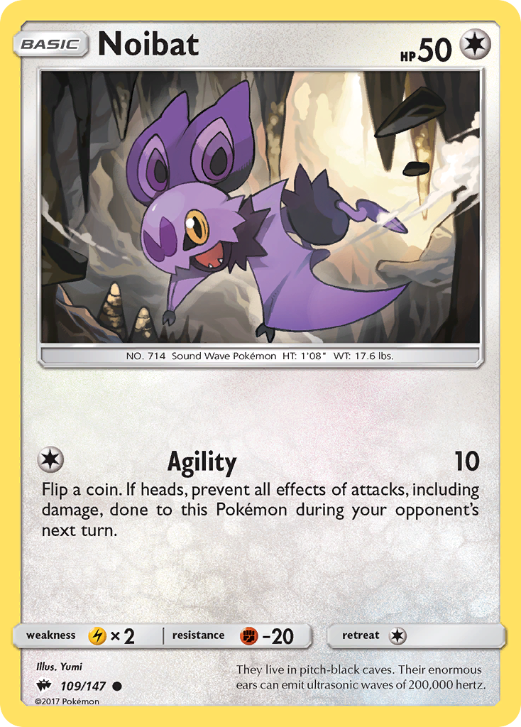 Noibat (109/147) [Sun & Moon: Burning Shadows] | Card Citadel