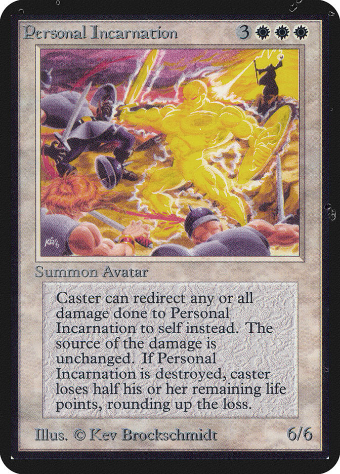 Personal Incarnation [Limited Edition Alpha] | Card Citadel