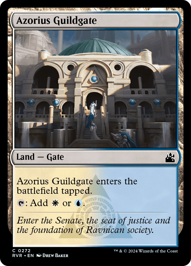 Azorius Guildgate [Ravnica Remastered] | Card Citadel
