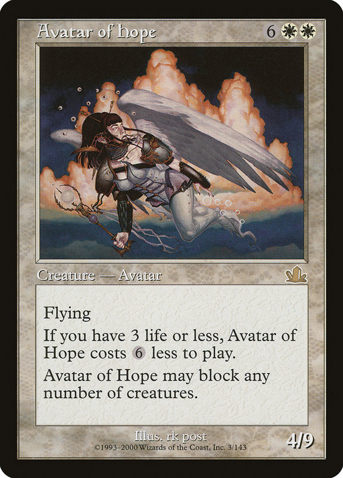 Avatar of Hope [Prophecy] | Card Citadel