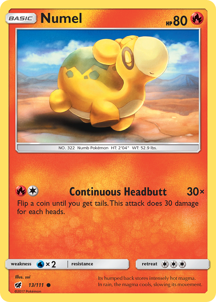 Numel (13/111) [Sun & Moon: Crimson Invasion] | Card Citadel