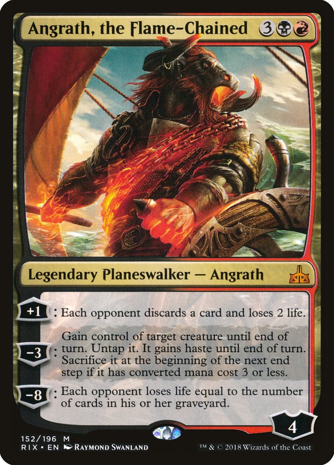 Angrath, the Flame-Chained [Rivals of Ixalan] | Card Citadel