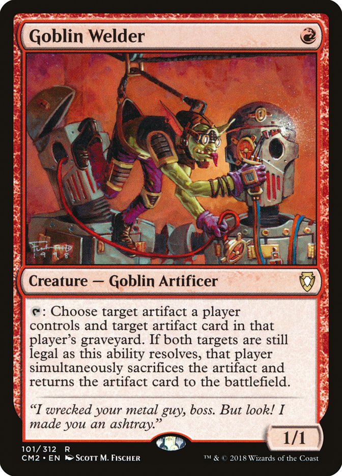 Goblin Welder [Commander Anthology Volume II] | Card Citadel